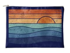 Vintage Sunset Accessory Pouch