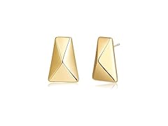 the City Chunky Gold Earrings