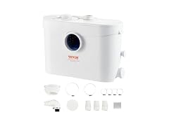 Macerator Pump, 700W, 9600 L/h Flow, 32.8 ft/10