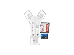 ZOIOT SD Card Reader, White