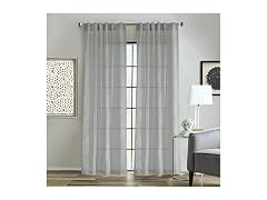 LOFT LIVING Light Filtering Dual Header Curtain
