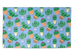"Cactus Party" 3' x 2' Rug