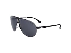 Carrera Unisex 66mm Matte Black Sunglasses
