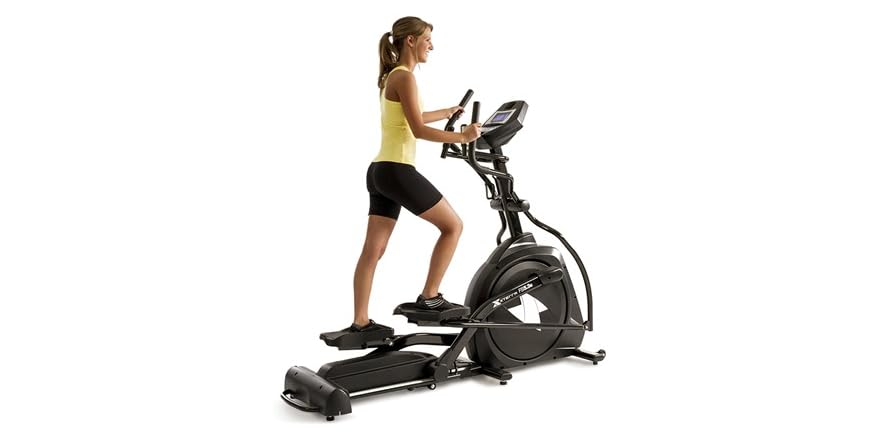 hybrid elliptical upright bike