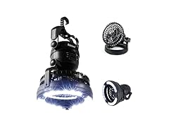 Odoland LED Camping Lantern Ceiling Fan