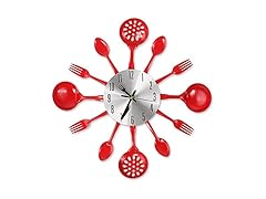 CIGERA Cutlery Kitchen Wall Clock
