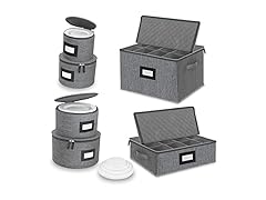 Dinnerware Storage Containers 6-Pack
