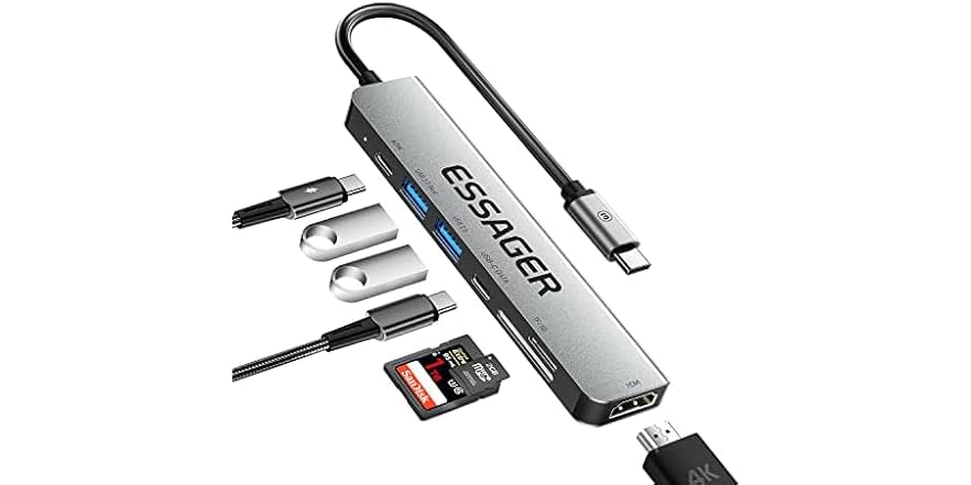 Essager USB-C Hub with 4K HDMI