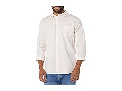 Mens SlimFit Stretch Poplin Pink (M)