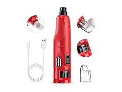 Casfuy Red Quiet 6-Speed Dog Nail Grinder
