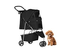 BestPet | 3-Wheel Pet Stroller | Dog and Cat Stroller