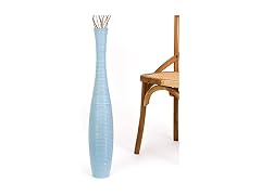 Leewadee Large Floor Vase 26" Mango Wood 