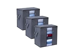 VENO MG-0005 3 Pack Clothes Storage Bag Organizer