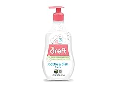 Dreft Dish Soap, Plant Based, Fragrance Free