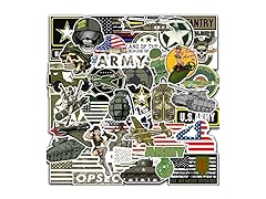 LUMASERIES Military Stickers - Army