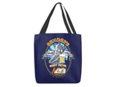 Bite My Shiny Metal Ale Medium Tote Bag