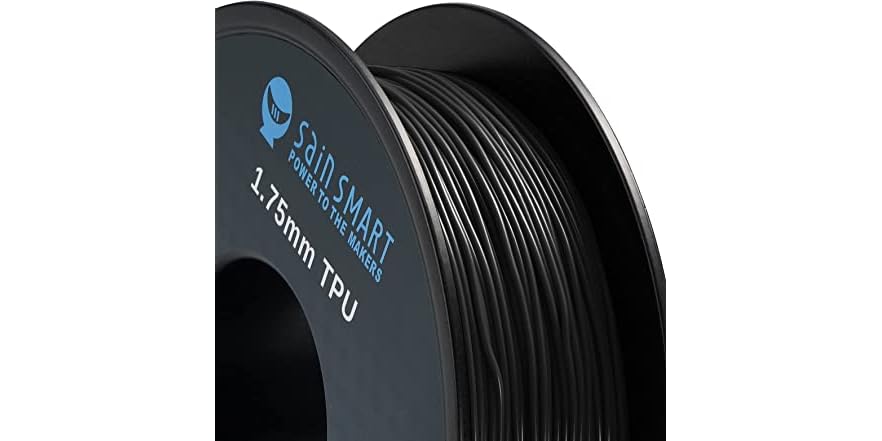 SainSmart Black Flexible TPU 3D Printing Filament