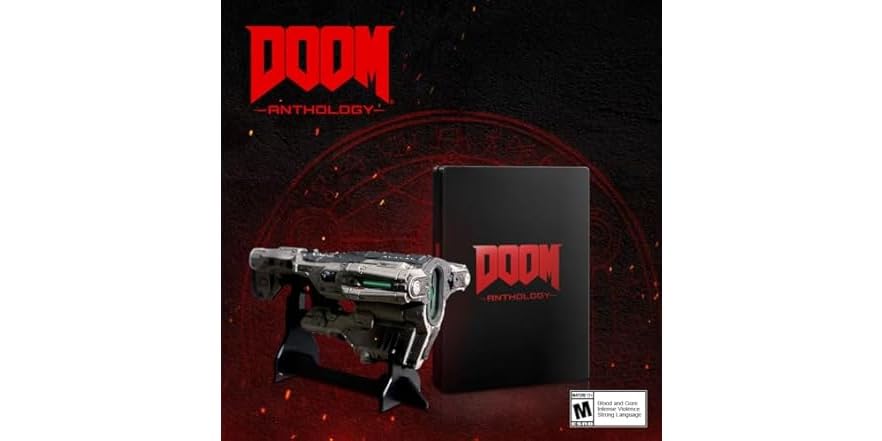 (Code in Box) DOOM Anthology Exclusive SteelBook & 5