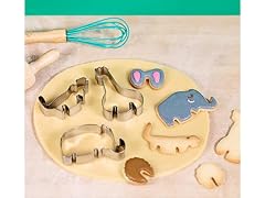 Chefclub Kids Safari 3D Cookie Cutters - Assorted, Set of 8
