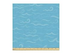 Ambesonne Nautical Blue Fabric by The Yard