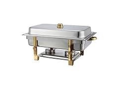 8 qt Silver Malibu Stainless Steel Chafer