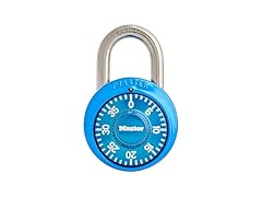 Master Lock Locker Lock, Combination Lock Blue