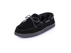 Minnetonka Men's Pile Lined Moccasin