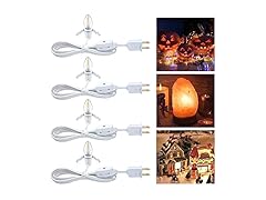 6ft Accessory Cord w/ Light Bulb & Switch 4pk