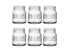 Circleware Kickers Embossed Shot Glasses