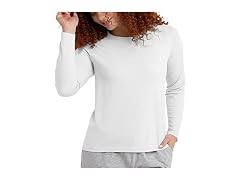 Hanes Women (XL) Originals Long-sleeve T-shirt