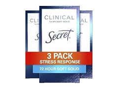 Secret Clinical Strength Deodorant 1.6oz 3pk
