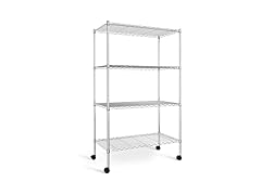 Simple Deluxe Heavy Duty 4-Shelf Storage Shelving Unit