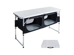 EVER ADVANCED Folding Camping Table