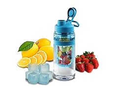 32oz Tritan Water Bottle w/Infuser-8 Colors