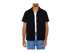Forever 21  (XL) Textured Short-Sleeve Shirt