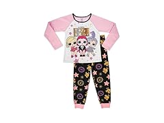 Girls Cozy Long Sleeve Pajama Set