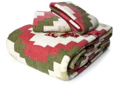 Wavy Spice Full/Queen Quilt Set