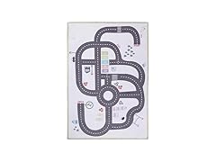 Superior 2'x3' Path Non-Slip Kids Playroom Rug