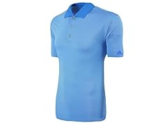 adidas Mens ClimaLite ClassicStripe Polo