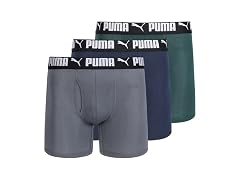 PUMA Men's 3-Pack Mesh Boxer Briefs