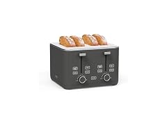 Martha Stewart 4-Slice Toaster Caviar Gray