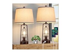 Brightever Table Lamps 2Pk, Your Choice