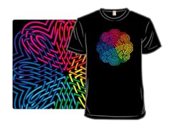 Rainbow Woven Hearts