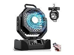 20000mAh Rechargeable Camping Fan