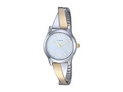 Timex Women's Stretch Bangle Crisscross 25mm Watch