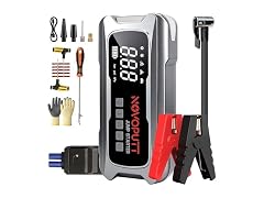 6000A Jump Starter with Air Compressor