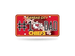 Kansas City Chiefs DAD Metal Tag