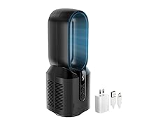 EZ-CHILL 14-in Rechargeable Bladeless Fan