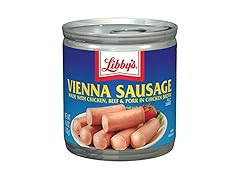 Libby's Vienna Sausage 4.6 Oz, 12 Cans.