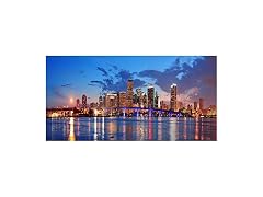 DORCEV 20x10ft Miami Florida City Night